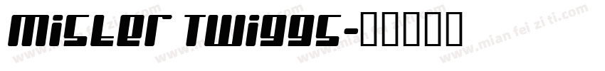 Mister Twiggs字体转换